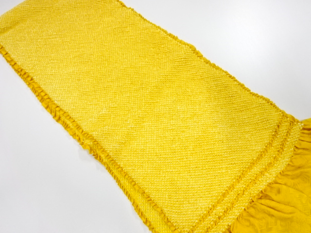 正絹　振袖用　絞り　帯揚げ